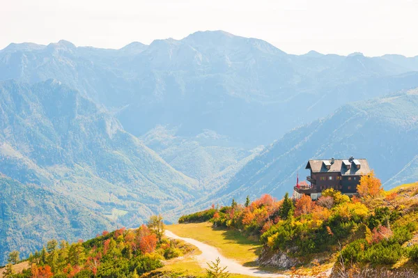 Autumn landscape in Austrian Alps — Stock Photo, Image