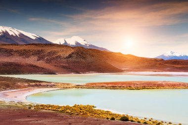 Altiplano, Bolivya'nın güzel manzaralar