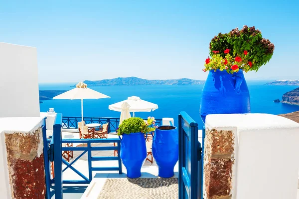 Santorini-sziget, Görögország. — Stock Fotó