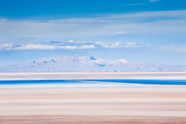 Salar Uyuni Solný Plochý Bolívii Abstraktní Přírodní Krajina — Stock fotografie