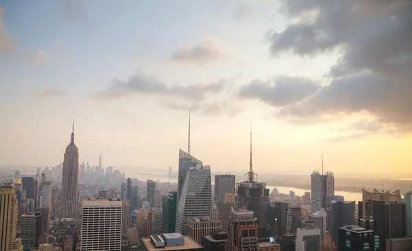 New York City aerial overview — Stock Photo, Image