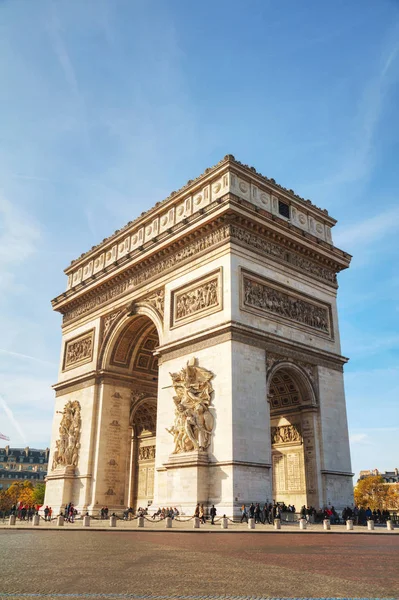 프랑스 파리에서 열린 개선문 (Arc de Triomphe de lEtoile) — 스톡 사진