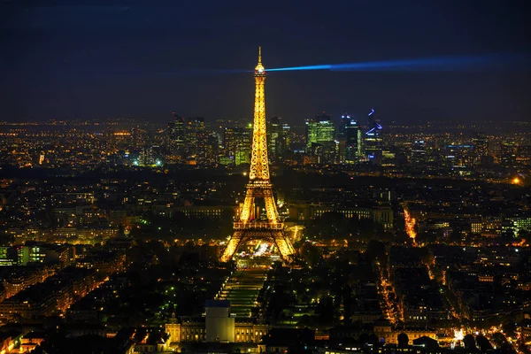 Cityscape de Paris com a Torre Eiffel — Fotografia de Stock