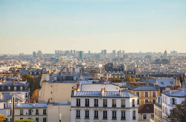 Aerial overview of Paris