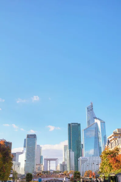 Distretto commerciale La Defense a Parigi — Foto Stock