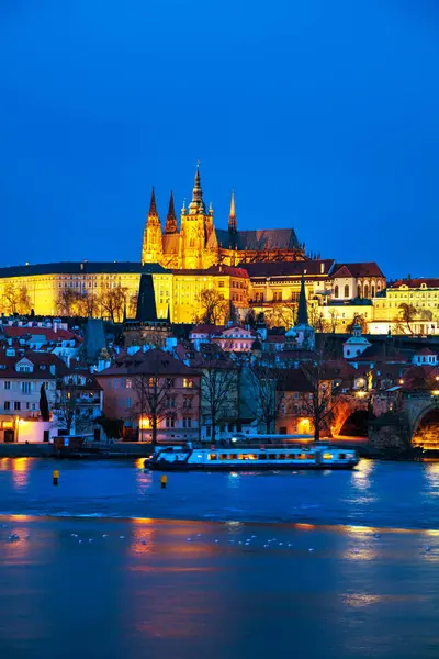 Prague casco antiguo paisaje urbano — Foto de Stock