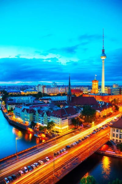 Panorâmica aérea de Berlim — Fotografia de Stock