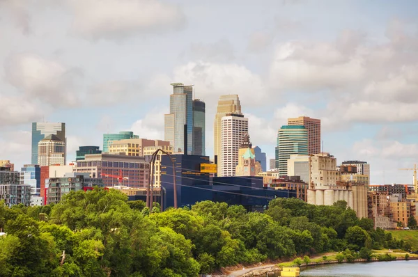 Centro de Minneapolis, Minnesota — Foto de Stock