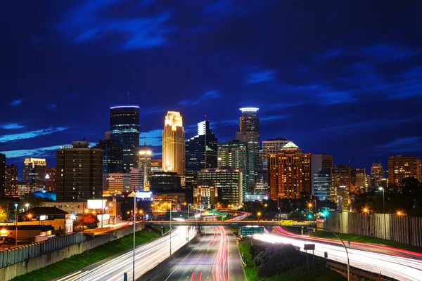 Centro di Minneapolis, Minnesota Fotografia Stock