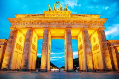 Berlin, Almanya 'daki Brandenburg Kapısı