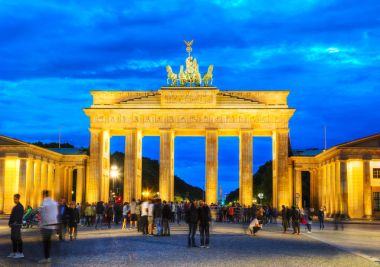 Berlin, Almanya 'daki Brandenburg Kapısı