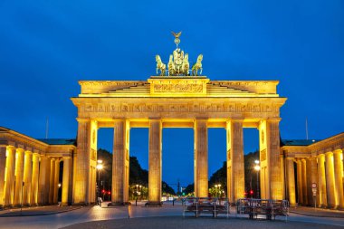 Berlin, Almanya 'daki Brandenburg Kapısı