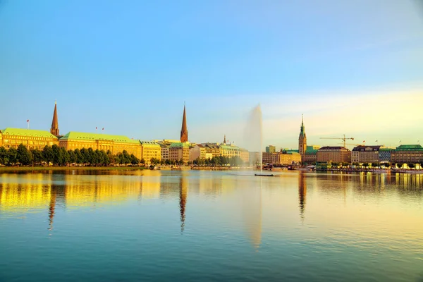 Stadsbilden i Hamburg, Tyskland — Stockfoto