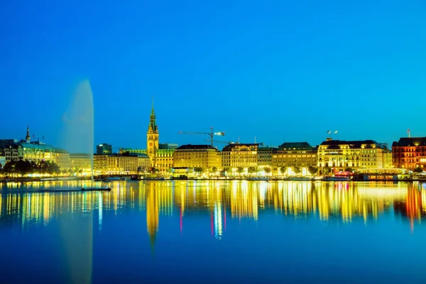 Cityscape de Hamburgo, Alemanha — Fotografia de Stock