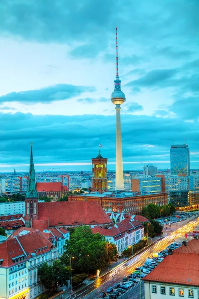 Aerial översikt över Berlin — Stockfoto