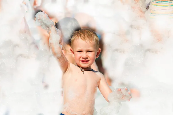 Foam Party on the beach.