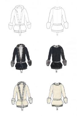 Gösterim amacıyla yaklaşımlar çeşitli moda tasarımcıları