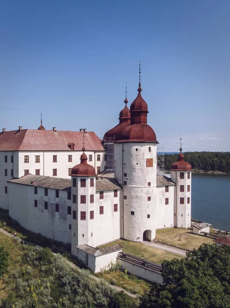 Κάστρο Lek Στην Ιστορική Επαρχία Westergtland Στη Λίμνη Venern — Φωτογραφία Αρχείου