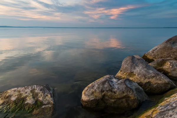 Krásné jezero Balaton — Stock fotografie