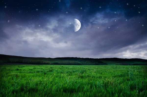 Vista en el cielo nocturno —  Fotos de Stock