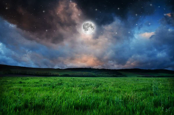 View on night sky — Stock Photo, Image