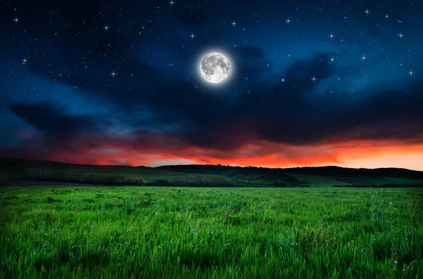 View on night sky — Stock Photo, Image