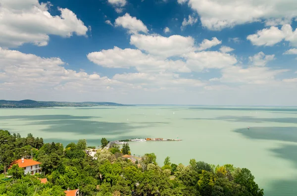 Lago Balaton na Hungria — Fotografia de Stock