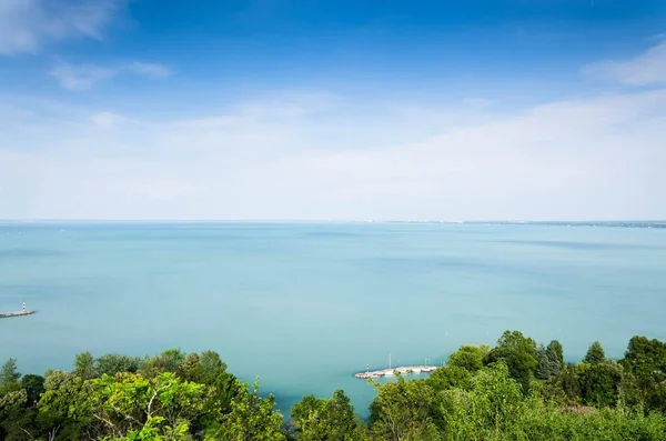 Doğa arka plan Gölü ile — Stok fotoğraf
