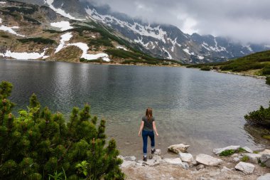 Güzel göl. Tatra dağları, Polonya
