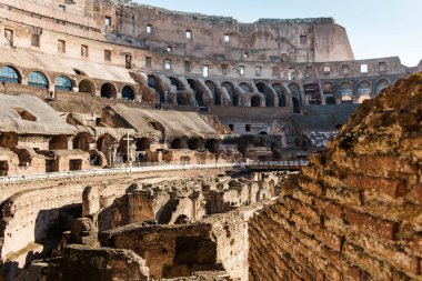 Kolezyumun içinde. Roma. İtalya