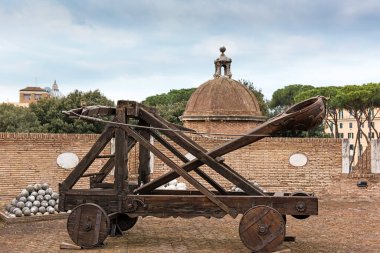 Aziz Melek Kalesi. Roma, İtalya