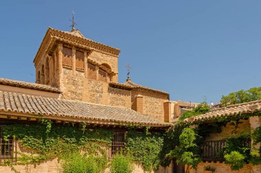 El Greco Müzesi binası. Toledo 'daki sanatçı evi. İspanya.