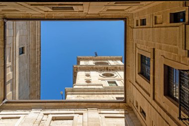 Escorial. San Lorenzo de el Escorial 'ın kraliyet koltuğu. İspanya