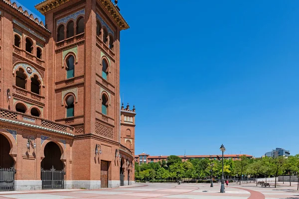 Plaza Toros Las Ventas 타스의 마드리드 투우하는 플라자데 로스에 위치해 — 스톡 사진