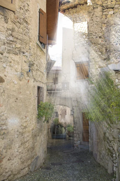 Mittelalterlicher Borgo Canale Den Italienischen Bergen — Stockfoto