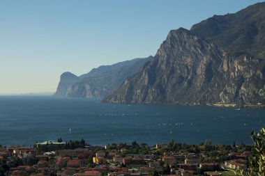 Garda Gölü, bir panorama dağına