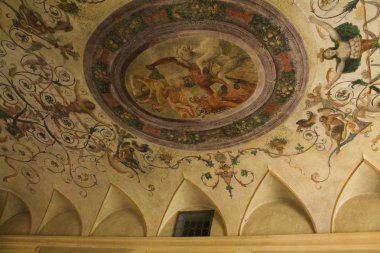 freskler Villa Emo Monselice İtalya