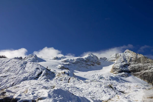 Paisaje Montaña Los Alpes Italianos Pordoi Pasar — Foto de Stock