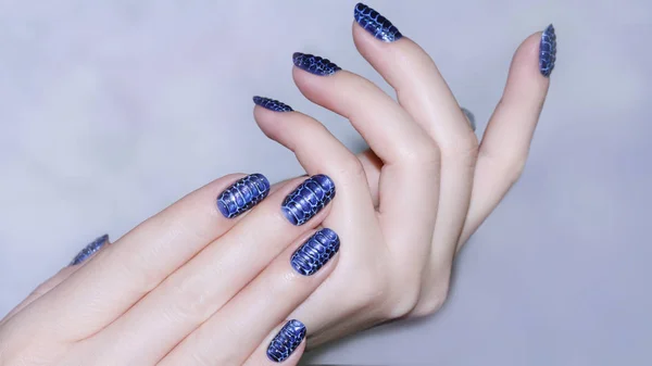 Manicure nagel verf — Stockfoto