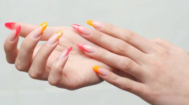  tırnak sanat tasarım . 