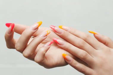  tırnak sanat tasarım . 