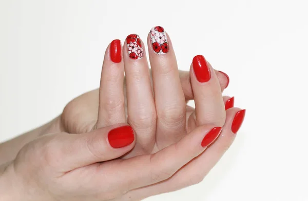 Uñas naturales. Hermoso arte de uñas para usted . —  Fotos de Stock