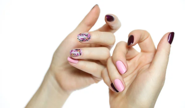 Nail Art Manicure — Stock Photo, Image