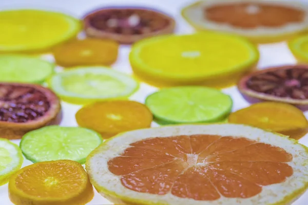 新鮮な柑橘類コレクション — ストック写真