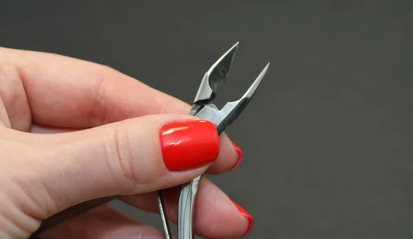 전문적 Nail Care Tools Closeup 아름다움의 — 스톡 사진
