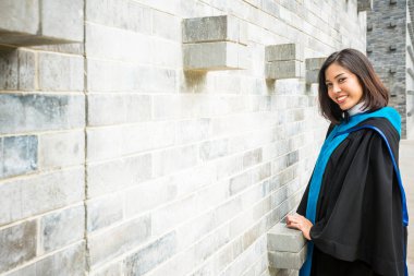 Mezunları eğitim kavramı.