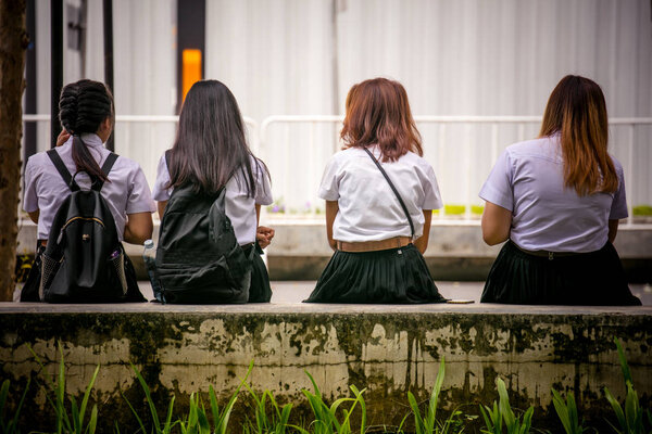 Students in university.