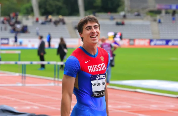 Sergey Shubenkov - Campione del mondo 2015 di 110 m. ostacoli — Foto Stock