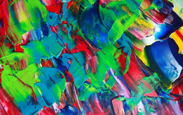 Kunst abstrakte Farbe mit Acrylfarben — Stockfoto