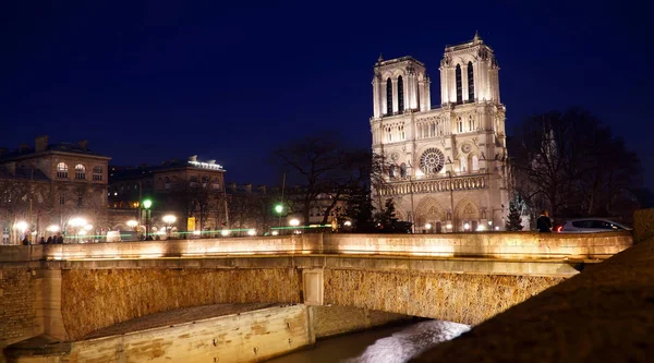 Katedrála Notre - Dame de Paris — Stock fotografie